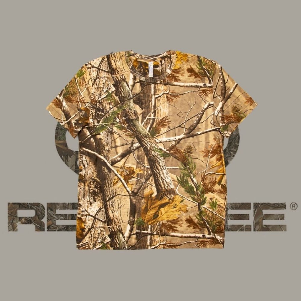 Realtree Mens Short Sleeve Shirt